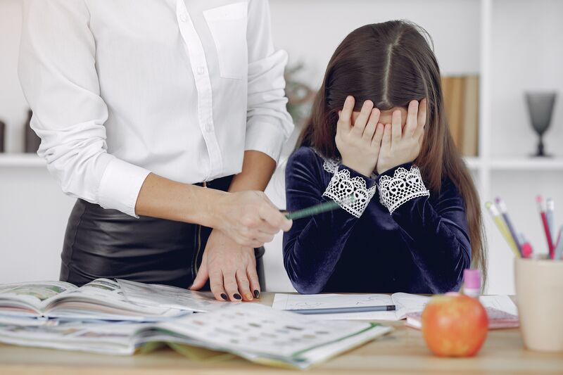 enfant en difficulté