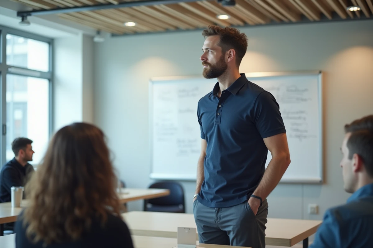 Formation professionnelle Melouvert en salle à Tours avec participants en stage de remplacement